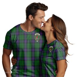ScotsTee Shop Scottish Armstrong Clan Crest Tartan T Shirt for Family Tartan Matching Family T Shirts