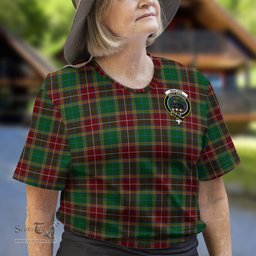 ScotsTee Shop Scottish Baxter Clan Crest Tartan T Shirt for Family Tartan Matching Family T Shirts