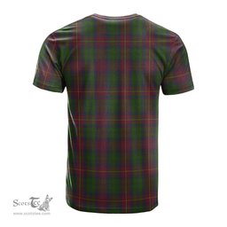 ScotsTee Shop Scottish Cairns Clan Crest Tartan T Shirt for Family Tartan Matching Family T Shirts