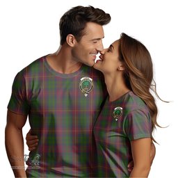 ScotsTee Shop Scottish Cairns Clan Crest Tartan T Shirt for Family Tartan Matching Family T Shirts