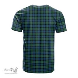 ScotsTee Shop Scottish Campbell Ancient 02 Clan Crest Tartan T Shirt for Family Tartan Matching Family T Shirts
