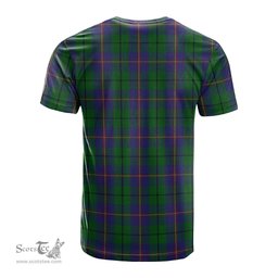 ScotsTee Shop Scottish Carmichael Clan Crest Tartan T Shirt for Family Tartan Matching Family T Shirts
