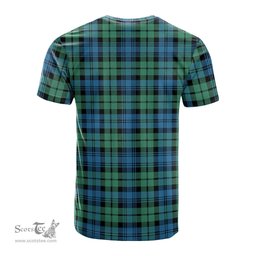 ScotsTee Shop Scottish Campbell Ancient 01 Clan Crest Tartan T Shirt for Family Tartan Matching Family T Shirts