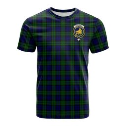 ScotsTee Shop Scottish Campbell Modern Clan Crest Tartan T Shirt for Family Tartan Matching Family T Shirts
