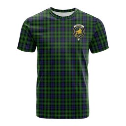 ScotsTee Shop Scottish Campbell of Breadalbane Clan Crest Tartan T Shirt for Family Tartan Matching Family T Shirts