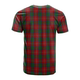 ScotsTee Shop Scottish Chisholm Clan Crest Tartan T Shirt for Family Tartan Matching Family T Shirts