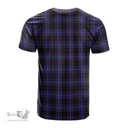 ScotsTee Shop Scottish Dunlop Clan Crest Tartan T Shirt for Family Tartan Matching Family T Shirts