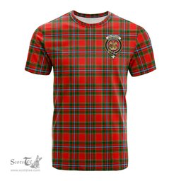 ScotsTee Shop Scottish Drummond of Perth Clan Crest Tartan T Shirt for Family Tartan Matching Family T Shirts