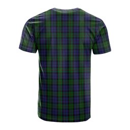 ScotsTee Shop Scottish Dundas Clan Crest Tartan T Shirt for Family Tartan Matching Family T Shirts