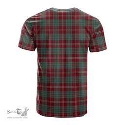 ScotsTee Shop Scottish Crawford Modern Clan Crest Tartan T Shirt for Family Tartan Matching Family T Shirts