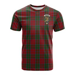 ScotsTee Shop Scottish Drummond Clan Crest Tartan T Shirt for Family Tartan Matching Family T Shirts