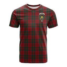 ScotsTee Shop Scottish Dundas Red Clan Crest Tartan T Shirt for Family Tartan Matching Family T Shirts