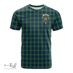 ScotsTee Shop Scottish Douglas Clan Crest Tartan T Shirt for Family Tartan Matching Family T Shirts