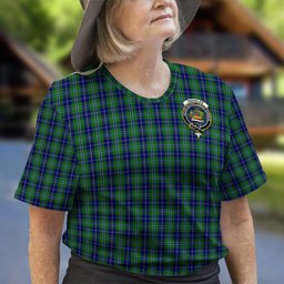 ScotsTee Shop Scottish Douglas Clan Crest Tartan T Shirt for Family Tartan Matching Family T Shirts