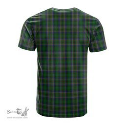 ScotsTee Shop Scottish Cockburn Clan Crest Tartan T Shirt for Family Tartan Matching Family T Shirts