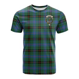ScotsTee Shop Scottish Davidson Ancient Clan Crest Tartan T Shirt for Family Tartan Matching Family T Shirts