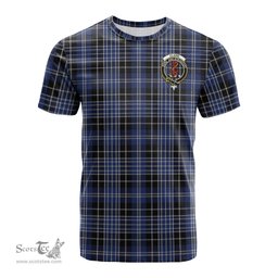ScotsTee Shop Scottish Clark Clan Crest Tartan T Shirt for Family Tartan Matching Family T Shirts