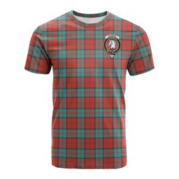 ScotsTee Shop Scottish Dunbar Ancient Clan Crest Tartan T Shirt for Family Tartan Matching Family T Shirts