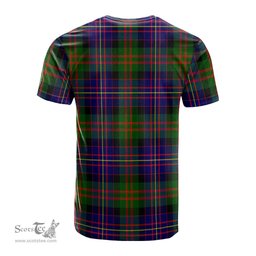 ScotsTee Shop Scottish Chalmers Modern Clan Crest Tartan T Shirt for Family Tartan Matching Family T Shirts