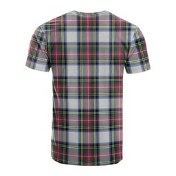 ScotsTee Shop Scottish Dennistoun Clan Crest Tartan T Shirt for Family Tartan Matching Family T Shirts
