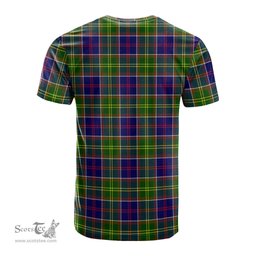 ScotsTee Shop Scottish Dalrymple Clan Crest Tartan T Shirt for Family Tartan Matching Family T Shirts