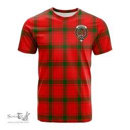 ScotsTee Shop Scottish Darroch Clan Crest Tartan T Shirt for Family Tartan Matching Family T Shirts