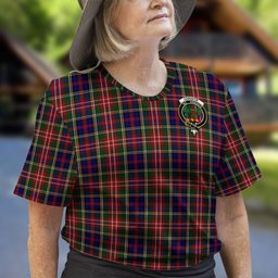 ScotsTee Shop Scottish Christie Clan Crest Tartan T Shirt for Family Tartan Matching Family T Shirts