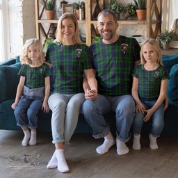 ScotsTee Shop Scottish Duncan Clan Crest Tartan T Shirt for Family Tartan Matching Family T Shirts