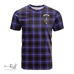 ScotsTee Shop Scottish Dunlop Modern Clan Crest Tartan T Shirt for Family Tartan Matching Family T Shirts