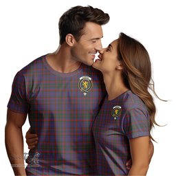 ScotsTee Shop Scottish Cumming Clan Crest Tartan T Shirt for Family Tartan Matching Family T Shirts