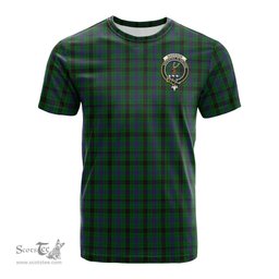 ScotsTee Shop Scottish Davidson Clan Crest Tartan T Shirt for Family Tartan Matching Family T Shirts