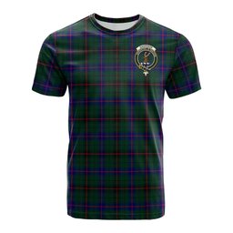 ScotsTee Shop Scottish Davidson Modern Clan Crest Tartan T Shirt for Family Tartan Matching Family T Shirts