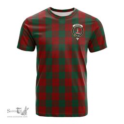 ScotsTee Shop Scottish Erskine Clan Crest Tartan T Shirt for Family Tartan Matching Family T Shirts