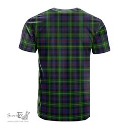 ScotsTee Shop Scottish Farquharson Clan Crest Tartan T Shirt for Family Tartan Matching Family T Shirts