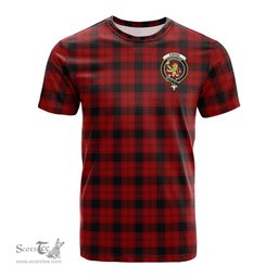 ScotsTee Shop Scottish Ewing Clan Crest Tartan T Shirt for Family Tartan Matching Family T Shirts