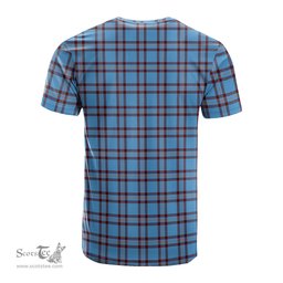 ScotsTee Shop Scottish Elliot Ancient Clan Crest Tartan T Shirt for Family Tartan Matching Family T Shirts