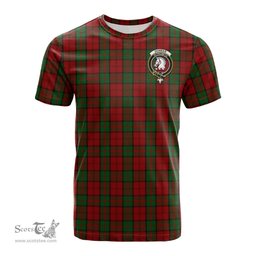 ScotsTee Shop Scottish Dunbar Clan Crest Tartan T Shirt for Family Tartan Matching Family T Shirts