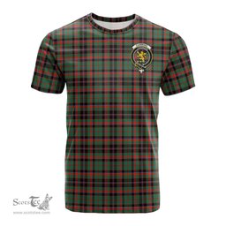 ScotsTee Shop Scottish Cumming Hunting Ancient Clan Crest Tartan T Shirt for Family Tartan Matching Family T Shirts