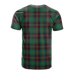 ScotsTee Shop Scottish Chisholm Hunting Ancient Clan Crest Tartan T Shirt for Family Tartan Matching Family T Shirts