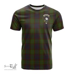 ScotsTee Shop Scottish Cunningham Hunting Modern Clan Crest Tartan T Shirt for Family Tartan Matching Family T Shirts