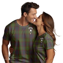 ScotsTee Shop Scottish Cunningham Hunting Modern Clan Crest Tartan T Shirt for Family Tartan Matching Family T Shirts
