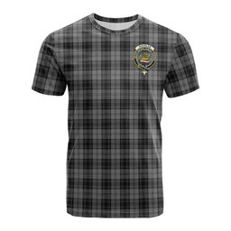 ScotsTee Shop Scottish Douglas Grey Clan Crest Tartan T Shirt for Family Tartan Matching Family T Shirts