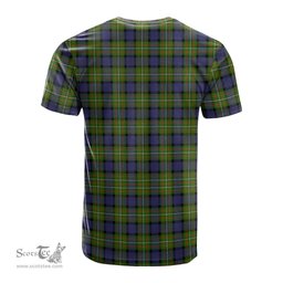 ScotsTee Shop Scottish Ferguson Modern Clan Crest Tartan T Shirt for Family Tartan Matching Family T Shirts