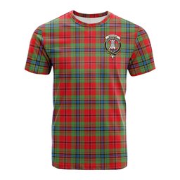 ScotsTee Shop Scottish MacLean of Duart Modern Clan Crest Tartan T Shirt for Family Tartan Matching Family T Shirts