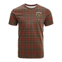 ScotsTee Shop Scottish MacKintosh Hunting Weathered Clan Crest Tartan T Shirt for Family Tartan Matching Family T Shirts