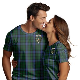 ScotsTee Shop Scottish MacIntyre Clan Crest Tartan T Shirt for Family Tartan Matching Family T Shirts