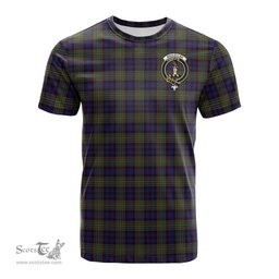 ScotsTee Shop Scottish MacLellan Clan Crest Tartan T Shirt for Family Tartan Matching Family T Shirts