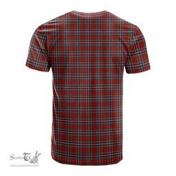 ScotsTee Shop Scottish MacFarlane Red Clan Crest Tartan T Shirt for Family Tartan Matching Family T Shirts