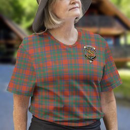 ScotsTee Shop Scottish MacIntosh Ancient Clan Crest Tartan T Shirt for Family Tartan Matching Family T Shirts