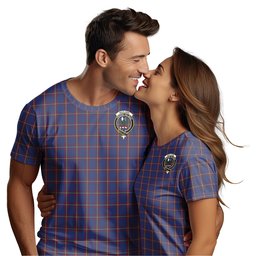 ScotsTee Shop Scottish MacLaine of Lochbuie Clan Crest Tartan T Shirt for Family Tartan Matching Family T Shirts